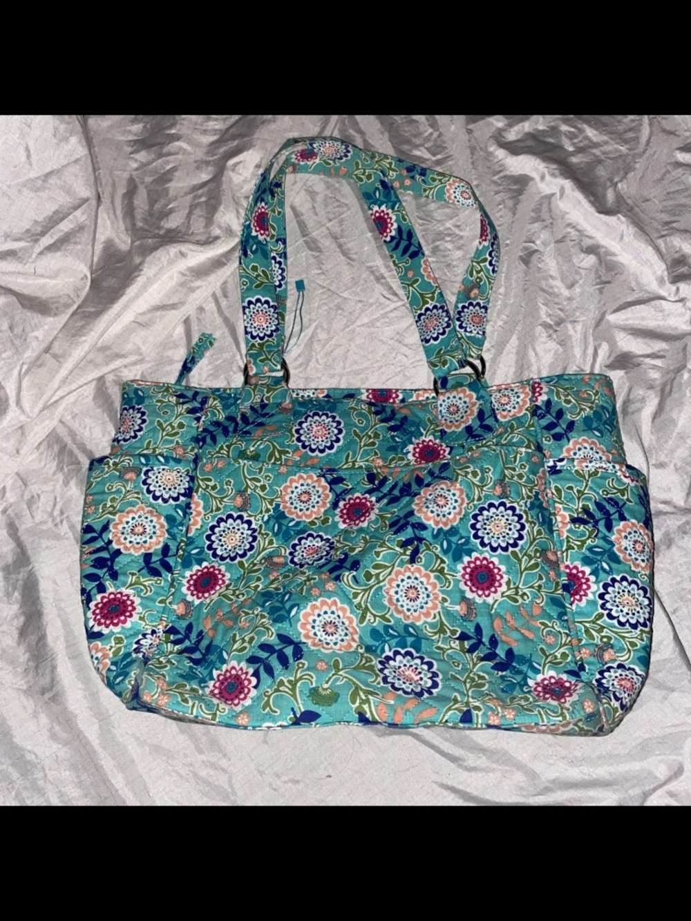 Waverly Inspirations Quilted Bag Floral Print